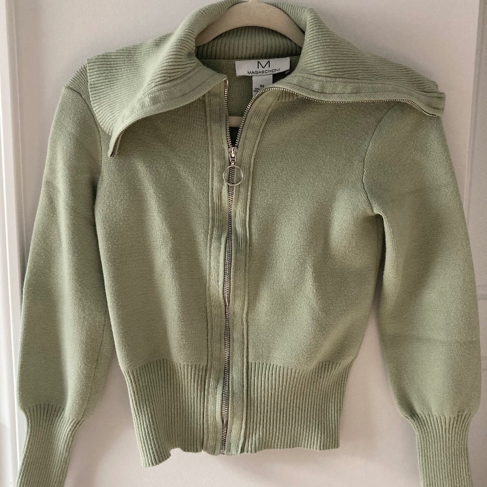 Magaschoni Zip-up Sweater Woman in Excellent Condition